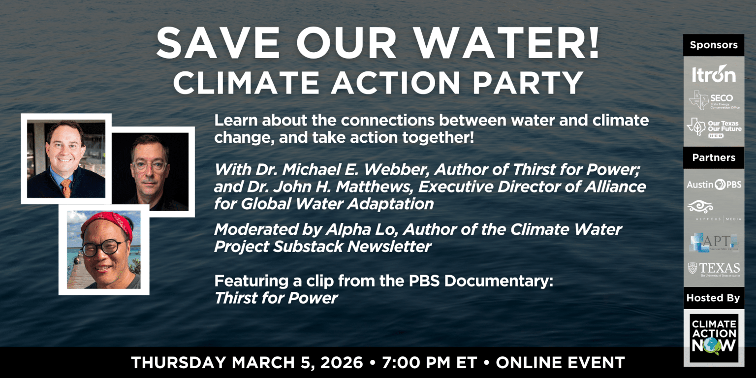 Save Our Water Climate Action Party Overview: Take Action for a Water ...